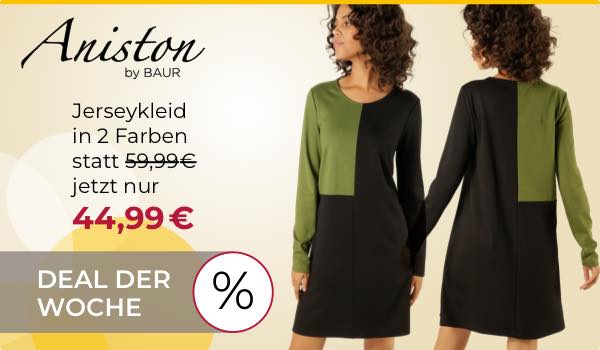 Bild: Angebot der Woche – Jerseykleid in 2 Farben von ANISTON statt 59,99€ jetzt 44,99€