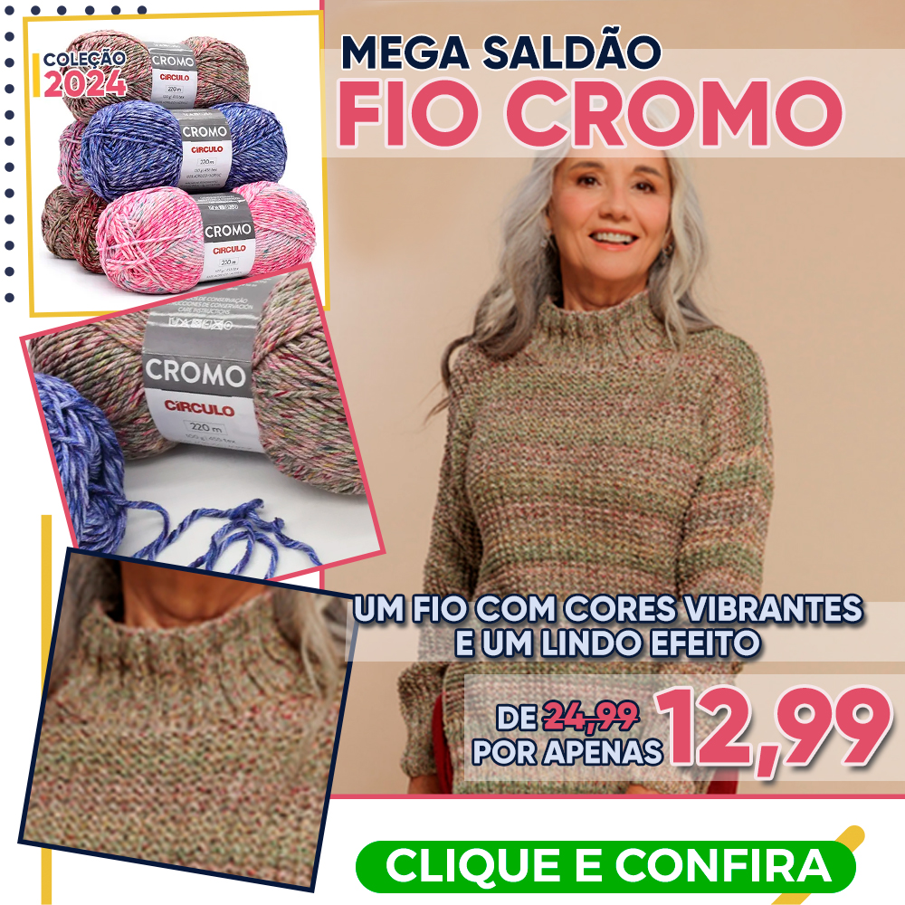 Mega Saldão Fio Cromo