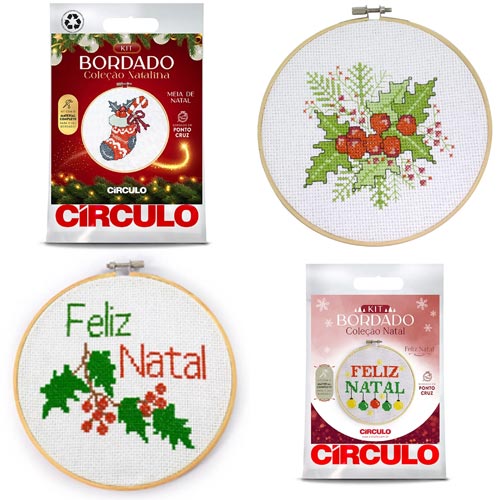 Kit Bordado Natal