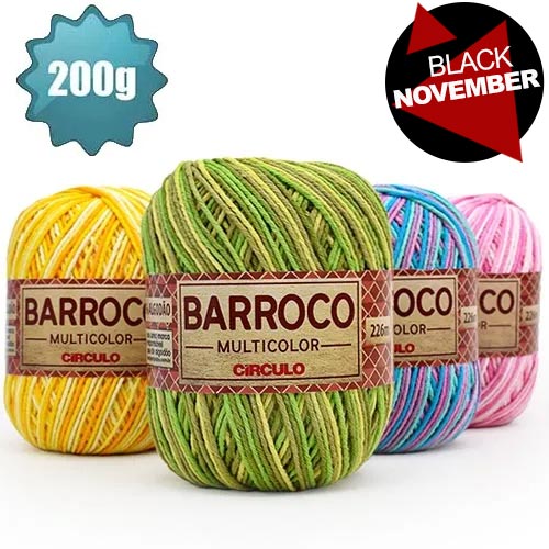 Barbante Barroco Multicolor