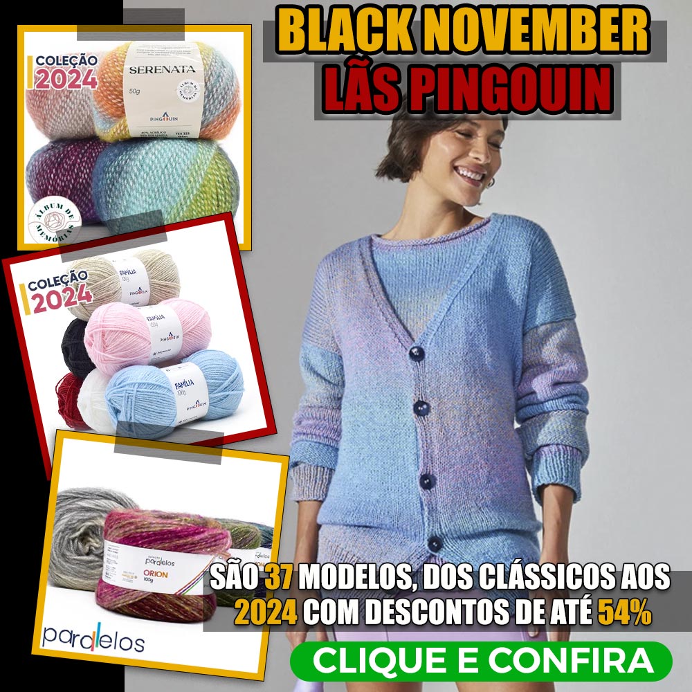 Black November Lãs Pingouin