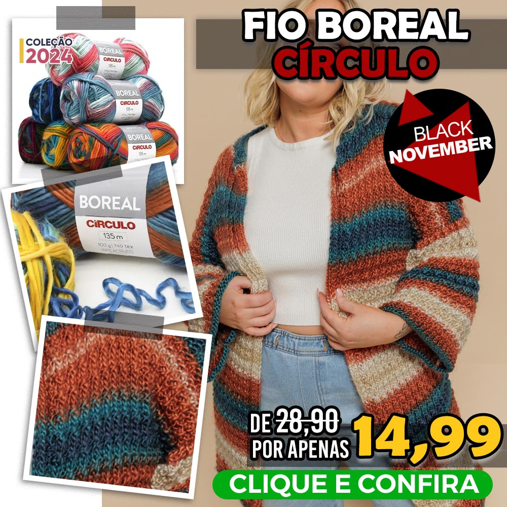 Fio Boreal Círculo - Oferta do Dia