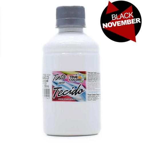 Tinta Para Tecido Branca 250ml