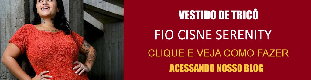 Receita Vestido de Tricô com Fio Cisne Serenity