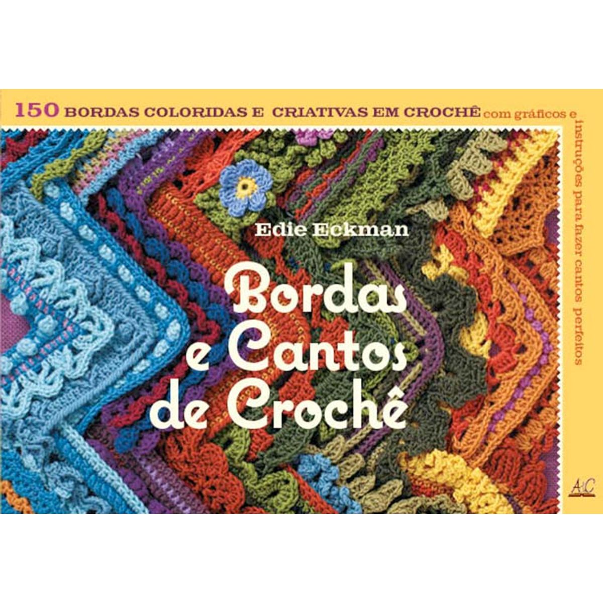 Livro Bordas e Cantos de Crochê