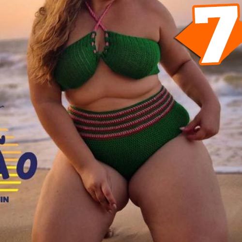 Receita Biquíni Verão de Crochê com o Fio Bikini