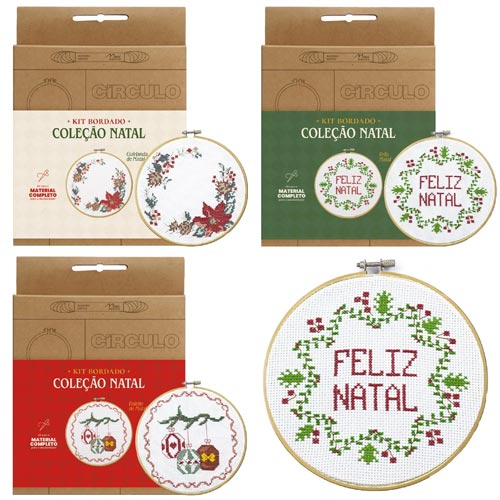 Kit Bordado Natal