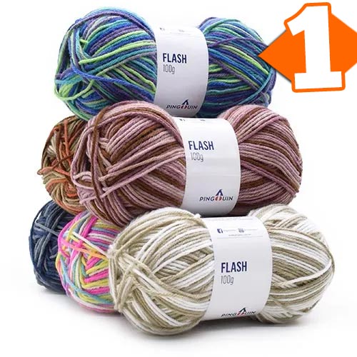 Lã Flash Cores Pingouin