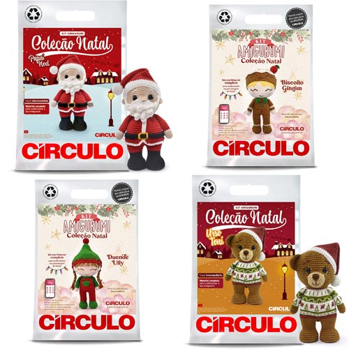 Kit Amigurumi Natal