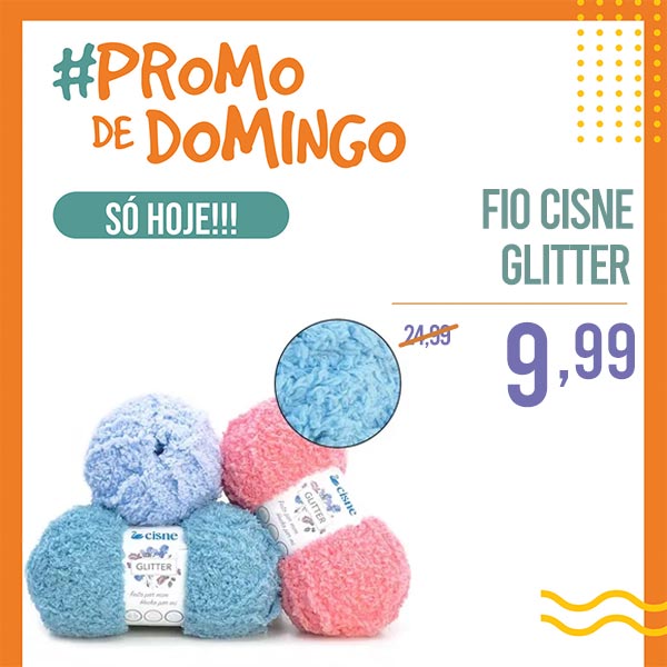 Fio Cisne Glitter 