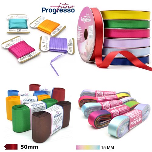 Fitas de Cetim Progresso