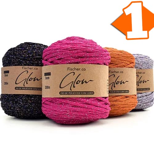 Fio Náutico Glow Lurex Fischer 