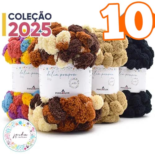 Fio Dália Pompom Pingouin