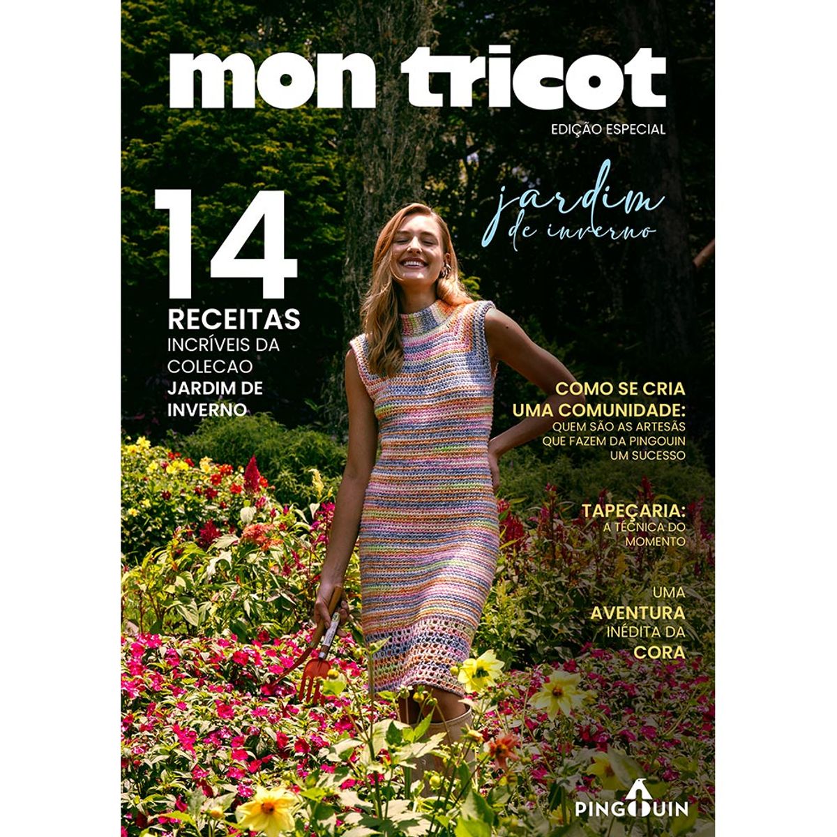 Revista Mon Tricot Jardim de Inverno