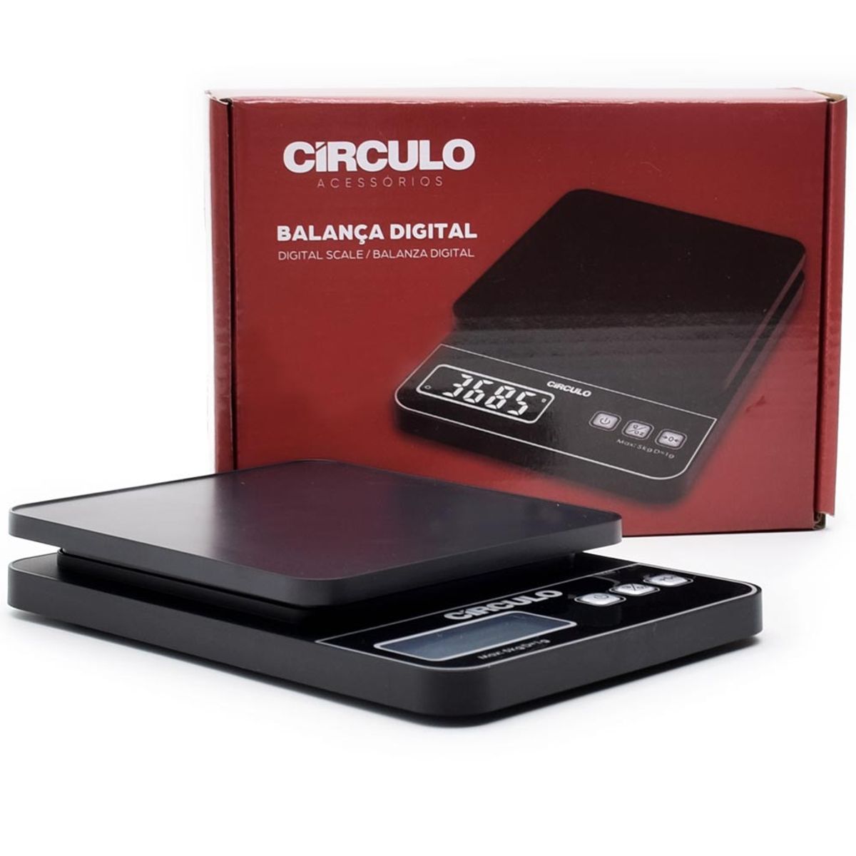 Balança Digital Círculo