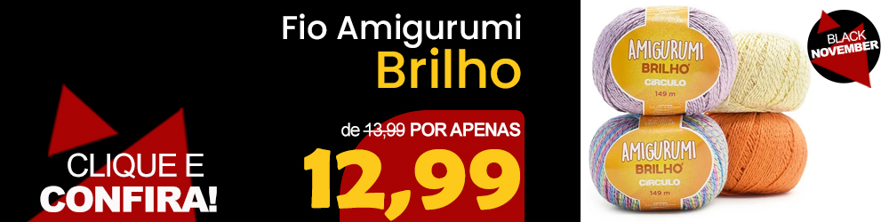 Fio Amigurumi Brilho