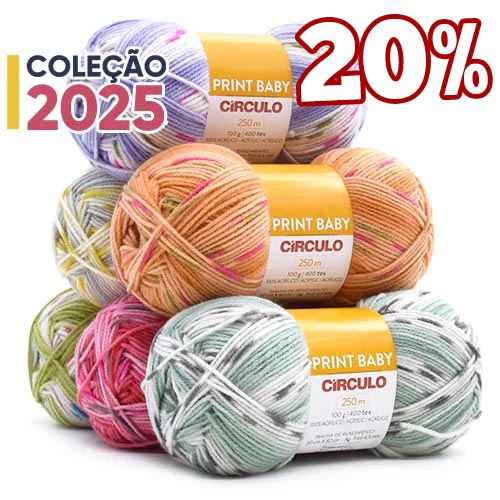 Fio Print Baby Círculo