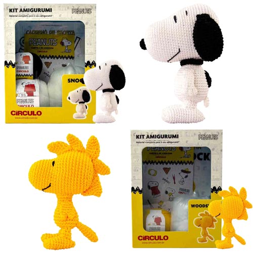Kit Amigurumi Snoppy