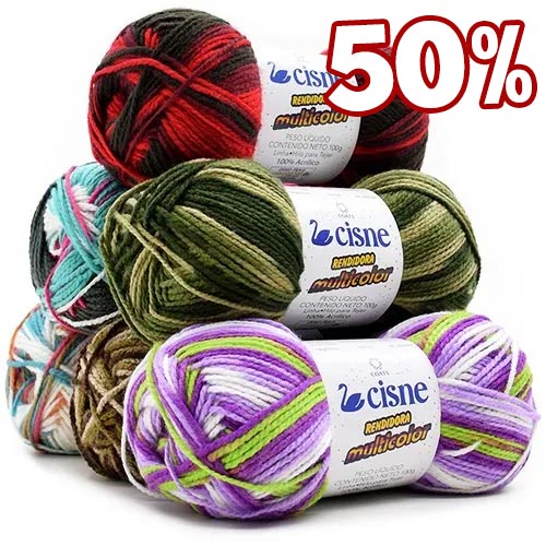 Fio Cisne Rendidora Multicolor