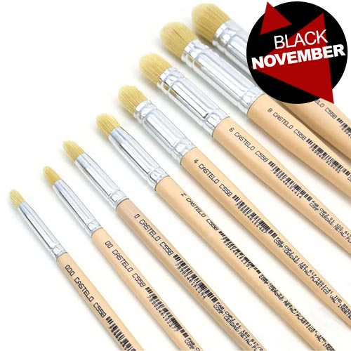 Kit de Pincéis para Stencil