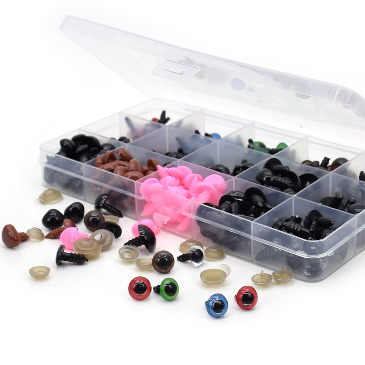 Kit Olhos e Focinhos para Amigurumi