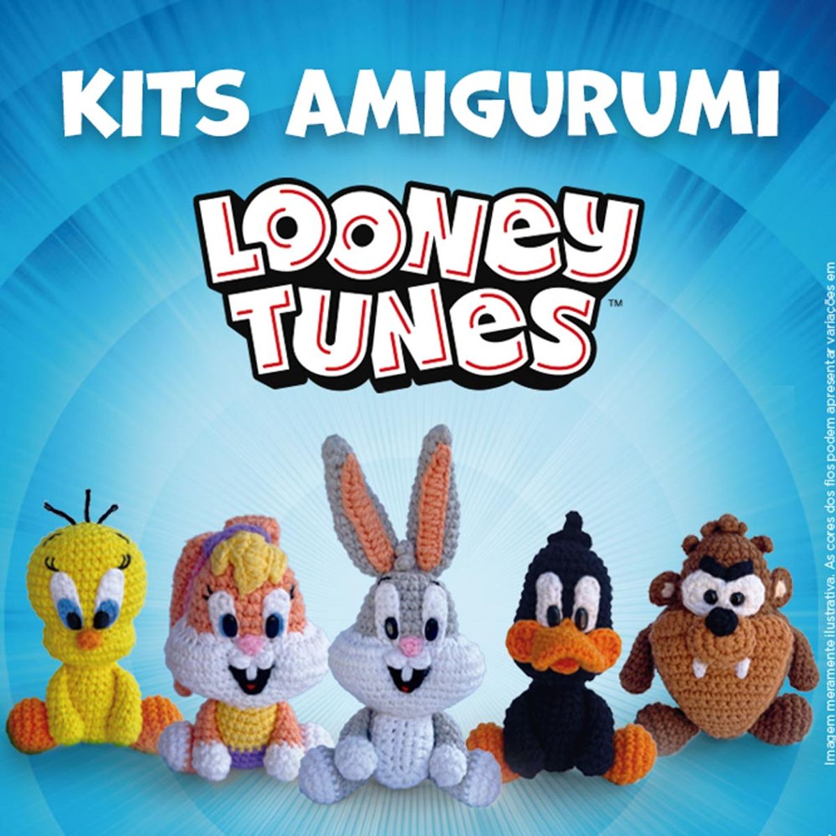 Kit Amigurumi Looney Tunes