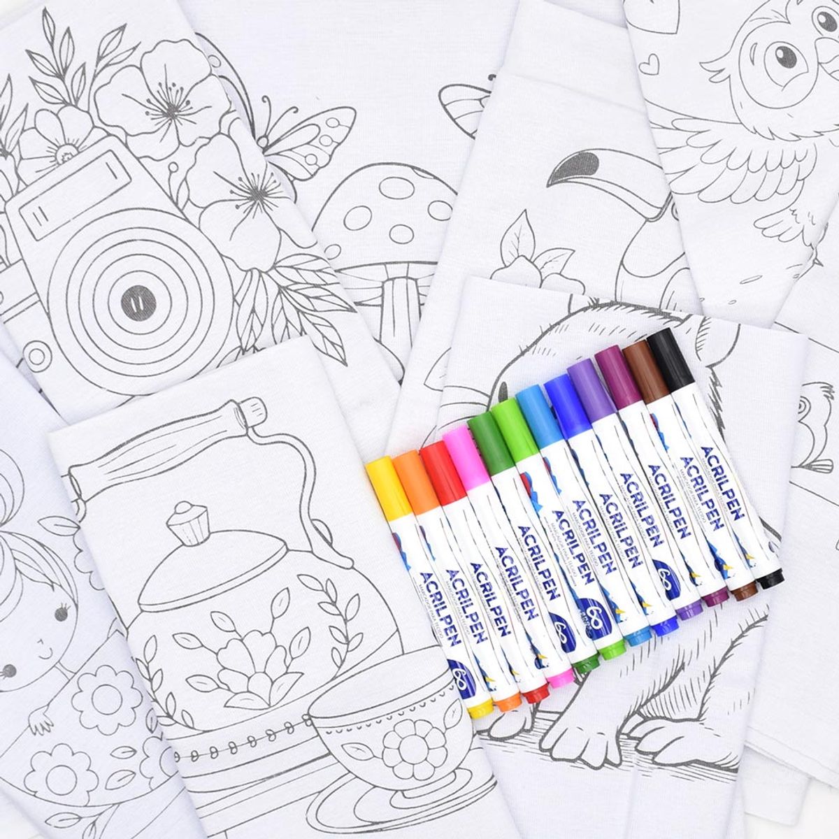 Kit Pano de Prato Riscado