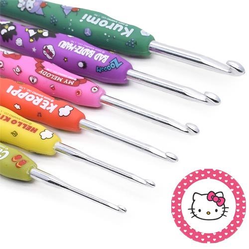 Agulha para Crochê Hello Kitty