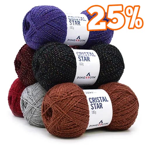 Fio Cristal Star Pingouin