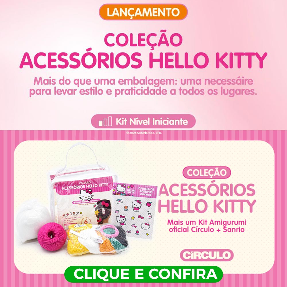 Kit Amigurumi Hello Kitty