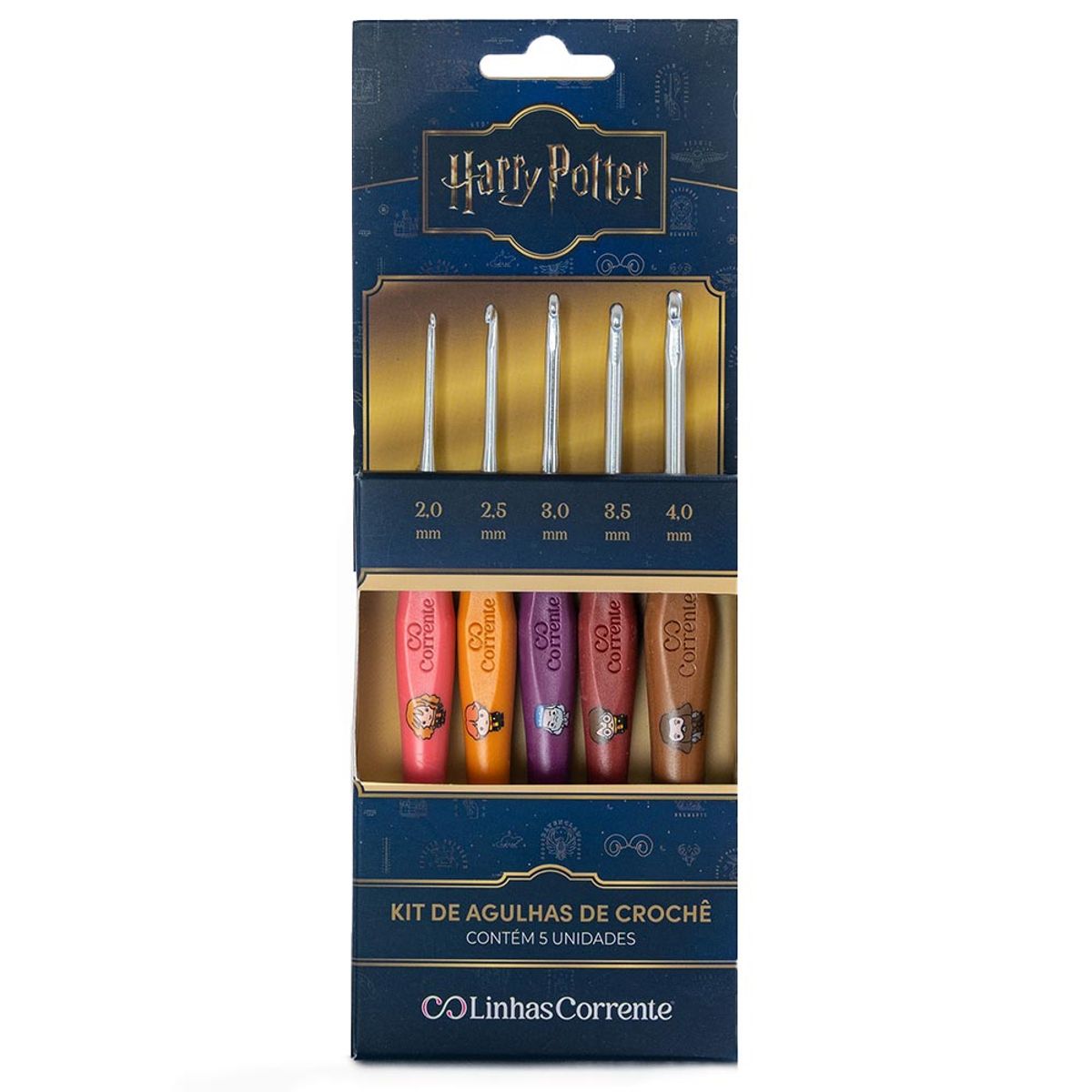 Kit de Agulhas de Crochê Harry Potter