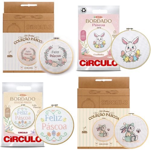 Kit Bordado Páscoa