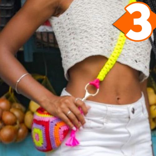 Receita Cropped Macadâmia de Crochê com a Linha Verão