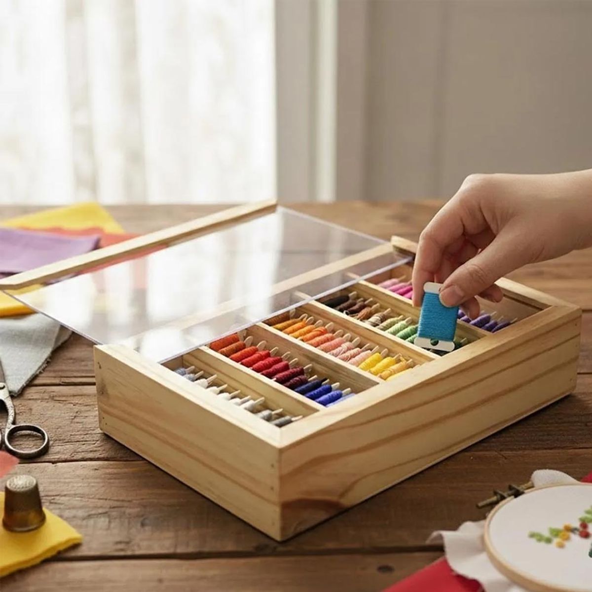 Caixa Organizadora para Meadas