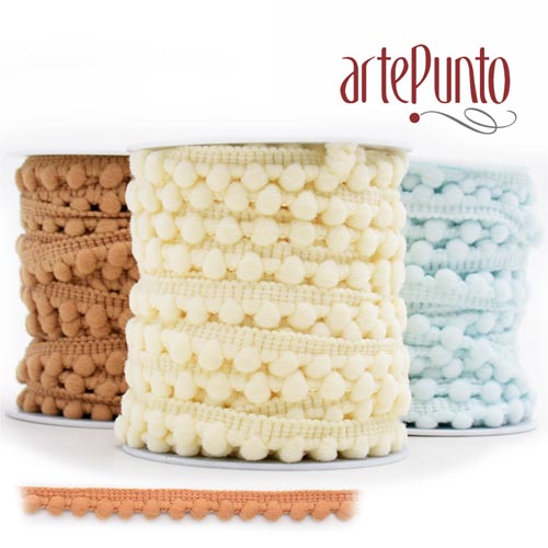 Fita Pompom Grelot Arte Punto