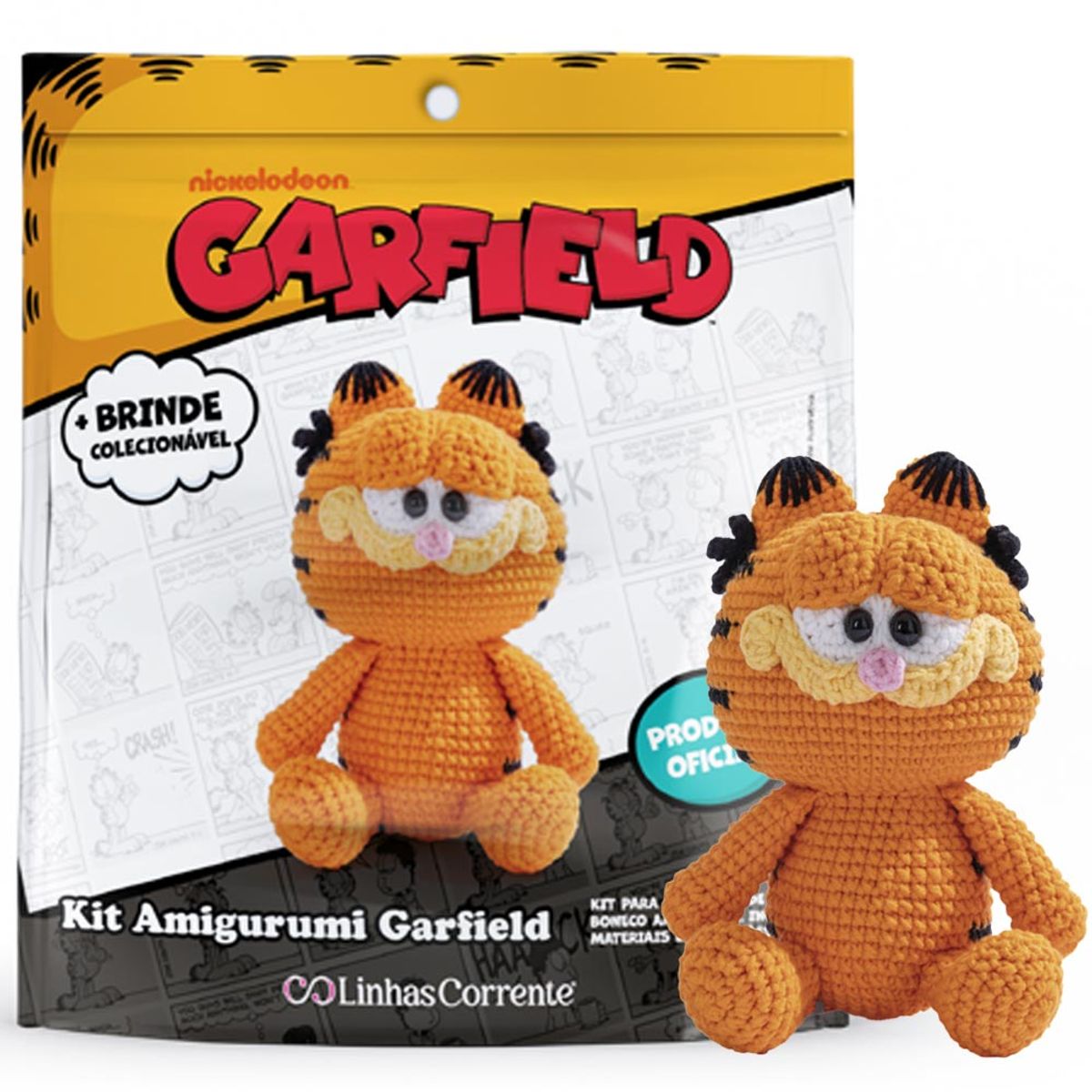 Kit Amigurumi Garfield