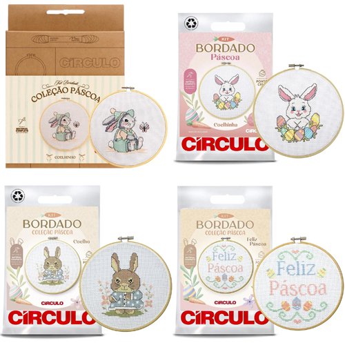 Kit Bordado Páscoa