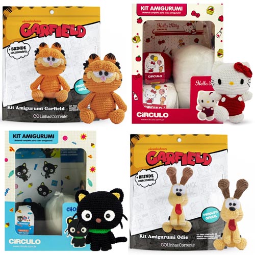 Novos Kits Amigurumi