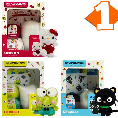 Kit Amigurumi Hello Kitty