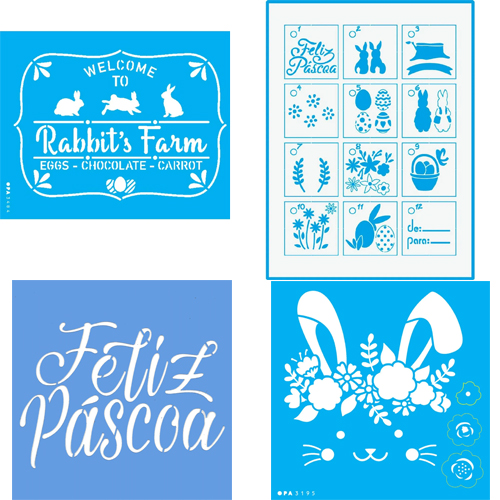 Stencil de Páscoa
