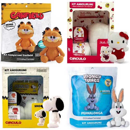 Kit Amigurumi Personangens
