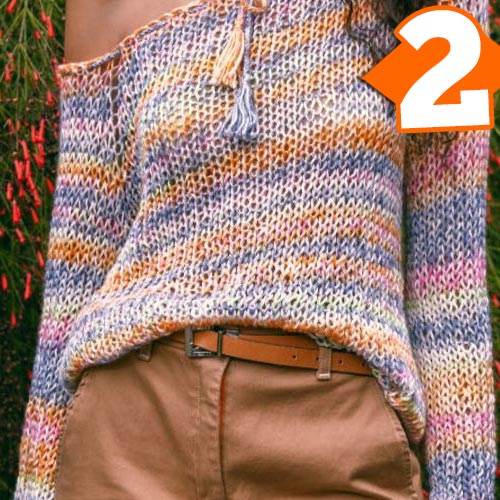 Receita Blusa Bailarina de Tricô com o Fio Tulipa