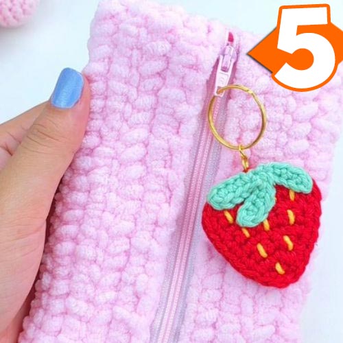 Receita Estojinho de Crochê com Fio New Fast