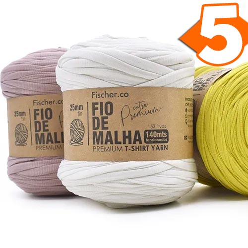 Fio de Malha Premium Fischer Cores 2026
