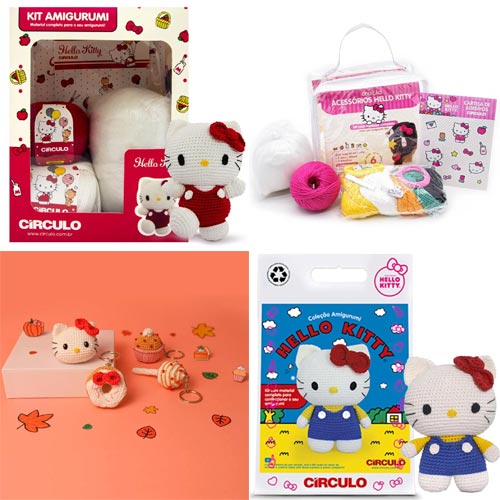 Kit Amigurumi Hello Kitty