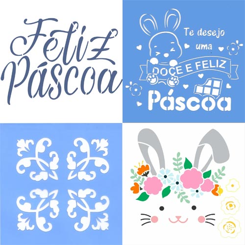 Stencil de Páscoa