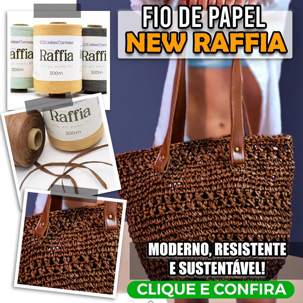 Fio de Papel New Raffia
