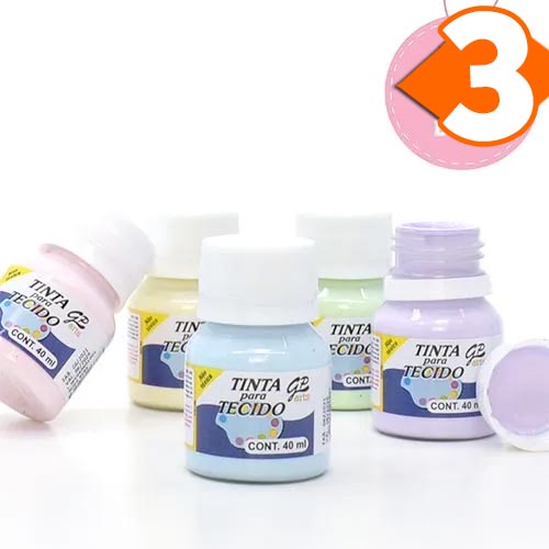 Tinta para Tecido Baby Colors Gato Preto