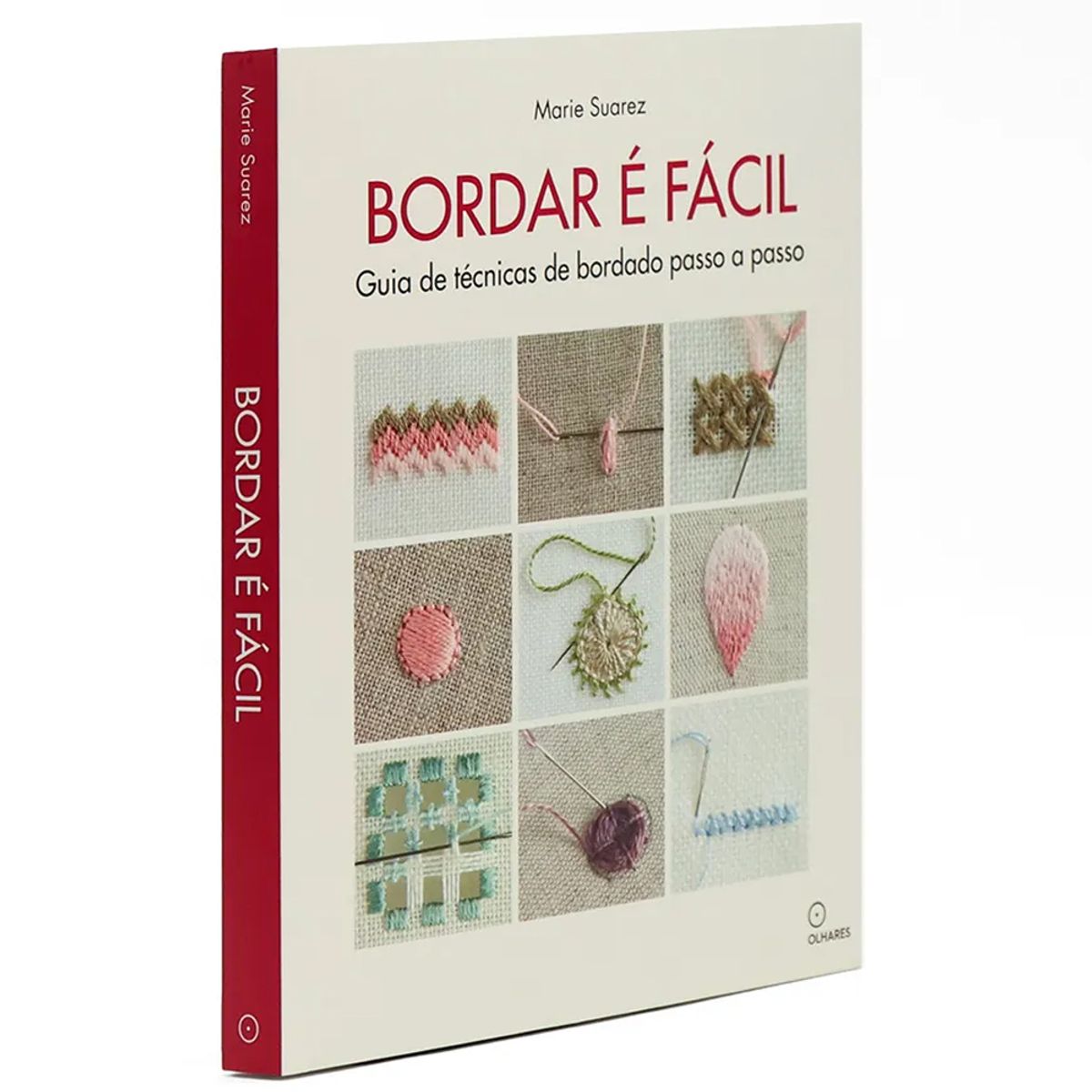 Livro Bordar é Fácil por Marie Suarez