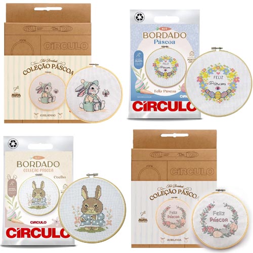 Kit Bordado Páscoa